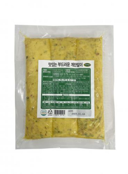 부드러운계란말이 냉장, 1개, 900g