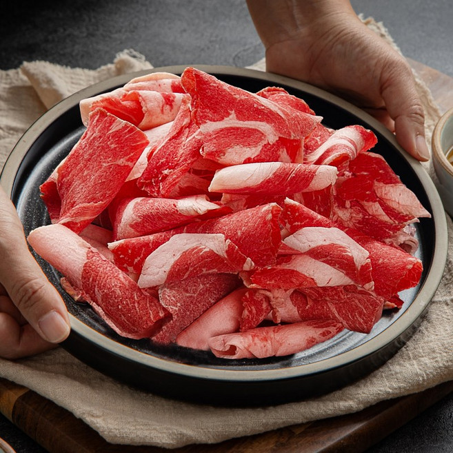 고기는 고기고 간편 구이용 풍미가득 소고기 우삼겹, 1개, 800g