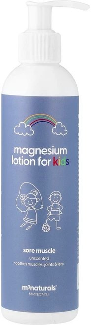 M3 어린이용 근육통 완화 마그네슘 로션 무향 237ml (8 fl oz) MTN-08702 - 쿠팡