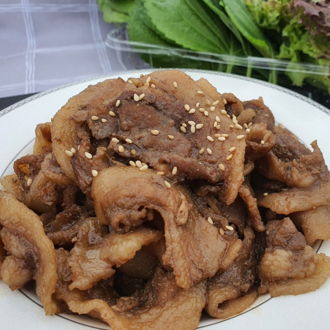 제주돈차돌 제주 흑돼지 특수 부위 간장 양념 저녁밥 메뉴 술안주 캠핑 고기 1kg, 제주흑돼지 양념 1kg, 1개