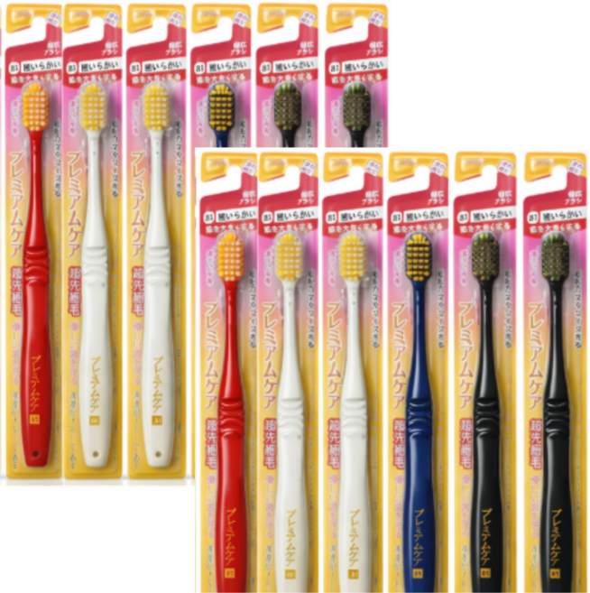 일본칫솔 광폭헤드 초미세모 12개입, 1개