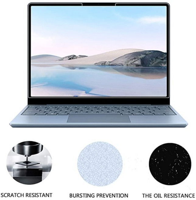 Microsoft Surface 노트북 용 9H 강화 유리 1 2 3 4 13.5 Go "화면 보호기 스튜디오, 01 빠른, 03 For Laptop Go 12.4