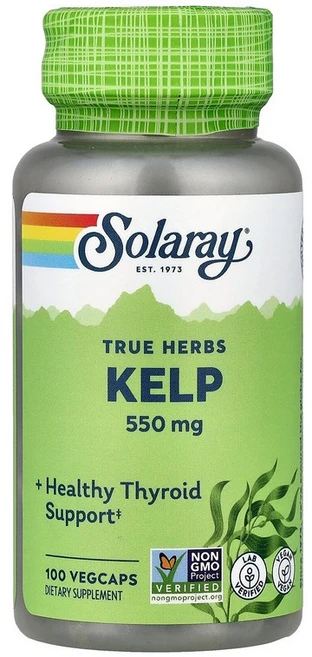 솔라레이 Solaray True Herbs 해조류 베지 캡슐 100정123901원산지:기타, 100 개 - 쿠팡