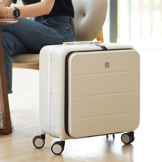 전면 오픈 캐리어 수납 편한 여행용 하드 캐리어