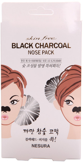 스킨후리 까만 참숯 코팩, 8매입, 1개