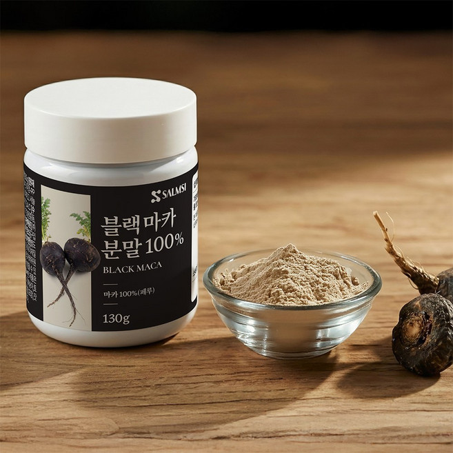 무첨가 블랙마카 분말 100% 페루 마카 파우더, 2개, 130g