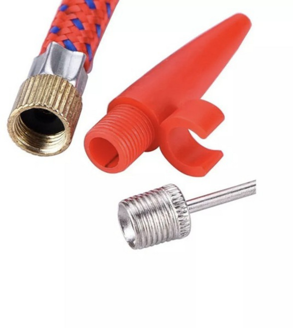 자전거바람 볼 펌프 세트 핸드 팽창기 휴대용 팽창 도구 에어 호스 포함 10 개, 한개옵션1