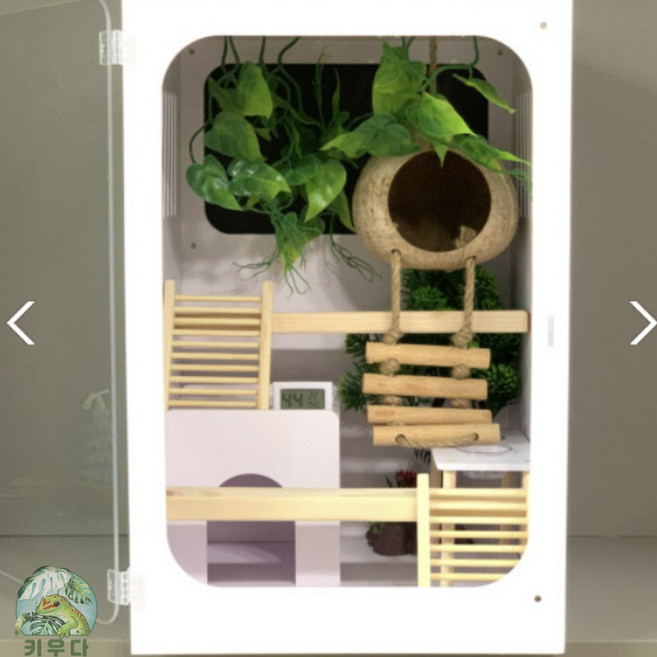 303045 사육장세트 포맥스아크릴사육장 크레스티드게코 도마뱀 양서류 케이지 크레용품, 30x30x45(c-30)화이트, 1개