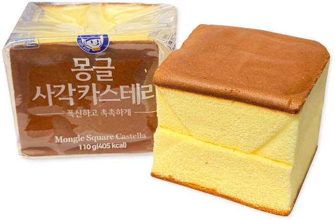 촉촉빵빵 몽글카스테라, 110g, 40개