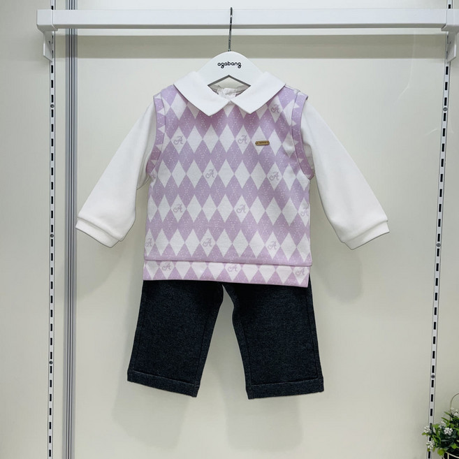 아가방(야탑점) 60%할인 귀여운 봄 상하복 세트입니다~