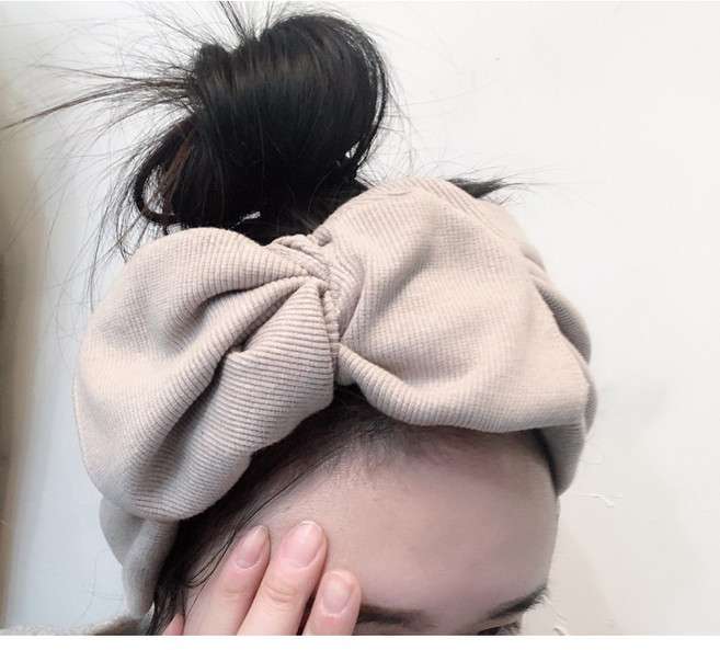 (특가)왕리본 니트헤어밴드 헤어터번 반다나 바캉스밴드 -16color(당일배송)