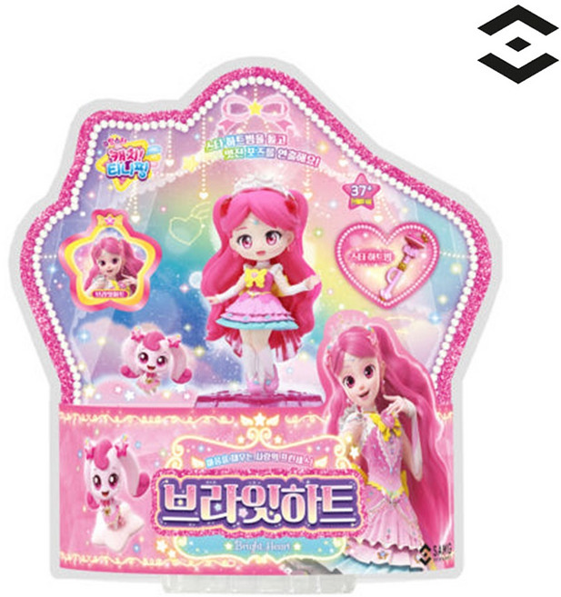 슈팅스타 캐치티니핑 브라잇하트 피규어 캐릭터 미니어쳐 피규어