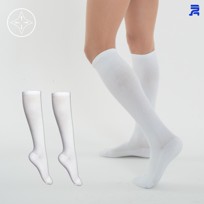 청춘양말 남자 컴프레션 니삭스 러닝 압박 긴 양말 250-280