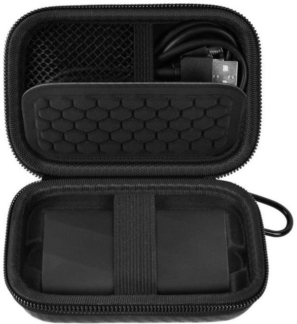 PAIYULE 삼성 T9/ T7/ T7 쉴드 휴대용 SSD 4TB 2TB 1TB용 휴대용 USB 외장 솔리드 스테이트 하드 드라이브 스토리지 여행용 휴대용 홀더 USB 케이블(, 풀 블랙