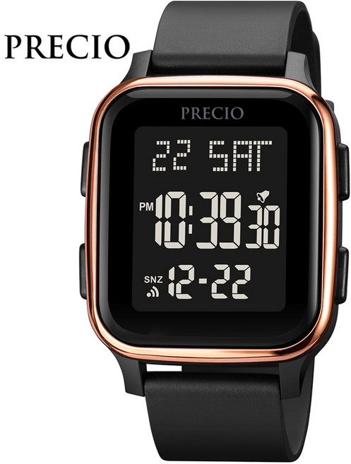 프레시오 스포츠 방수전자손목시계 군인군용시계 P2211-RG