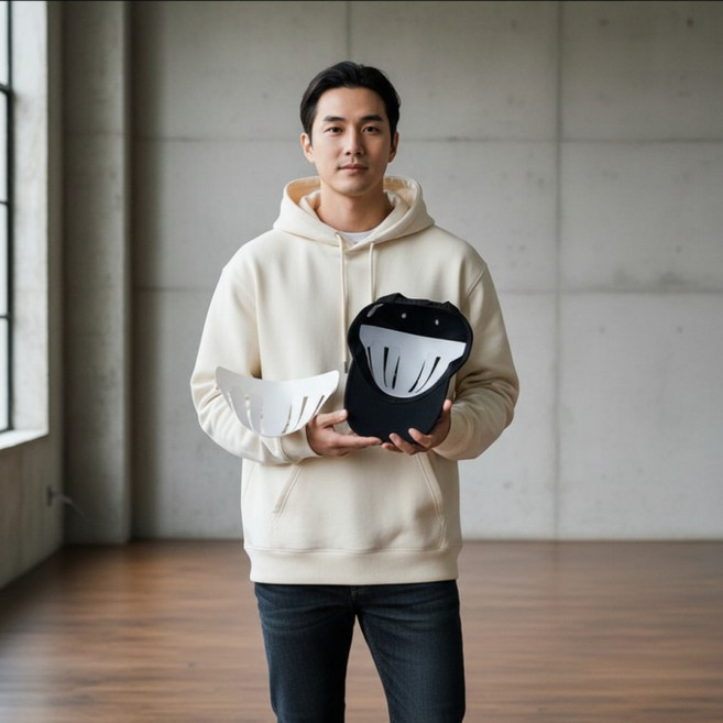 볼캡 형태 유지기 야구모자 각잡는 틀 변형 방지 지지대 거치대, 모자틀플라스틱고급형, 1개