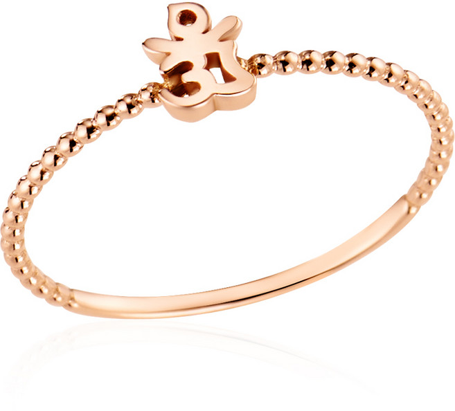 [비앤비골드]14K18K 볼볼링 옴 종교 만자 반지 RSS38772