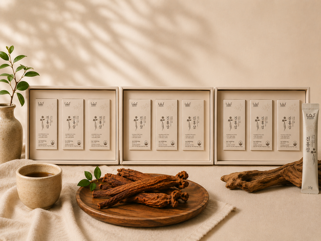 정성을담다 하루한포 짜먹는 6년근 홍삼스틱 직장인 피로회복, 90개, 10ml