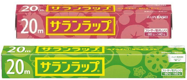 [무료배송]아사히카세이 사란랩 30cm x 20m + 22cm x 20m 세트, 1개