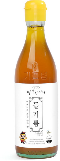 방앗간아이_고소한 100%통참깨 착한들기름 350ml 비건들기름, 1개