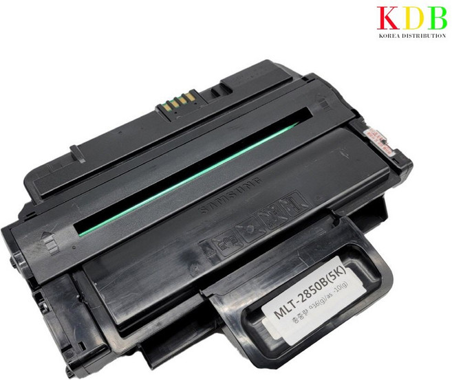 삼성 재생토너 ML 2851 ML 2850B 검정 대용량 레이저 토너 프린터 호환 재생 충전 잉크 카트리지 잉크젯