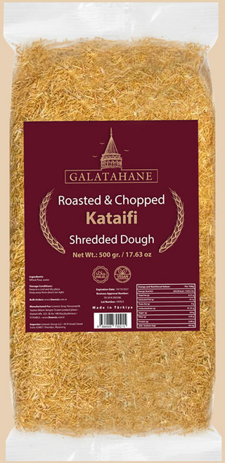 갈라타하네 구운 카다이프, 6개, 500g