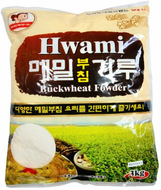화미 메밀부침가루, 1개, 3kg