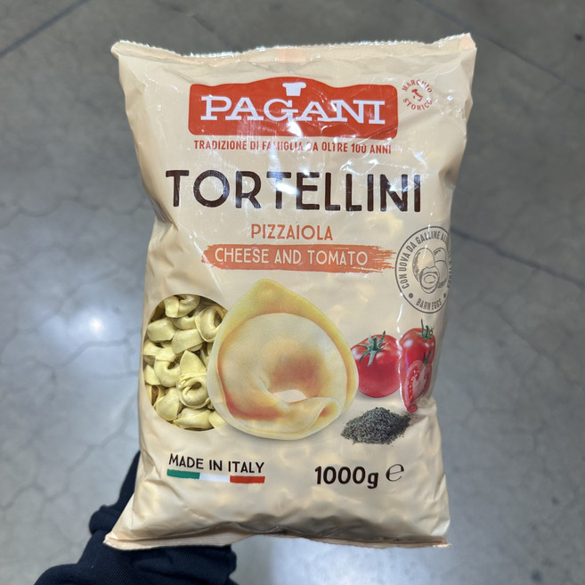 파가니 토르텔리니 치즈&토마토 코스트코 파스타면 대용량, 2개, 1kg