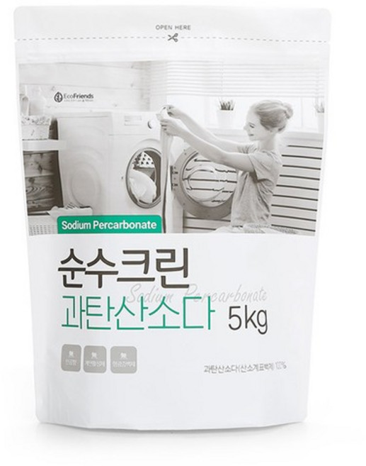 순수크린 과탄산소다 대용량 5KG 1개 /산소계표백제