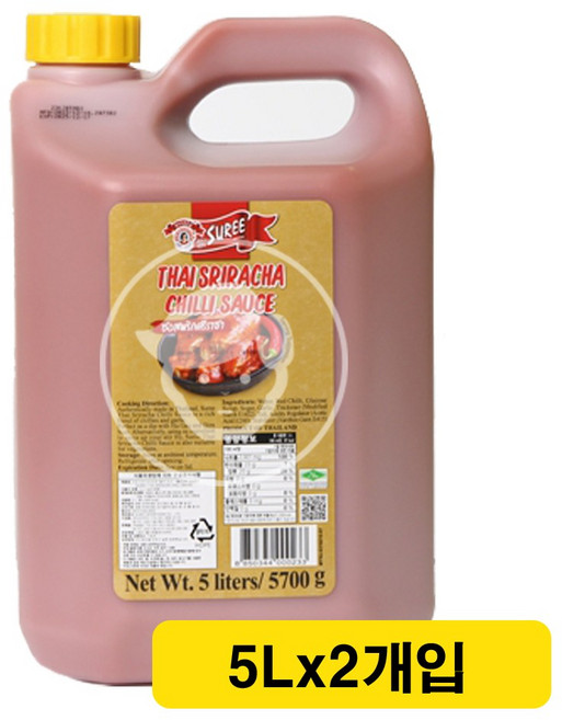 몬 쓰리라차 칠리소스 5L, 2개