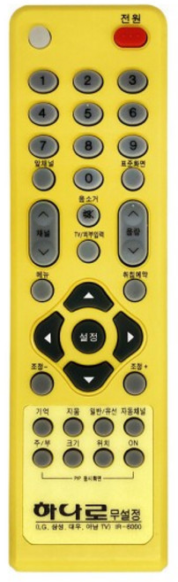 하나로 TV 무설정 통합 만능 리모컨 IR-6000, 1개