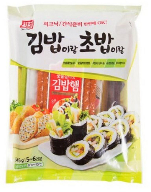 한성기업 김밥이랑 초밥이랑 재료세트 545g, 1개