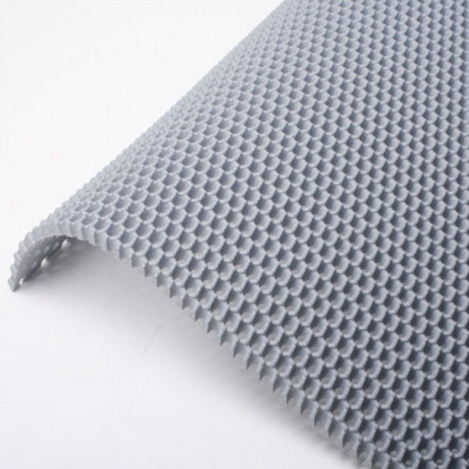 미끄럼방지 EVA 매트 소 65X120CM 그레이 현관 베란다 욕실 주방 화장실 벌집 매트