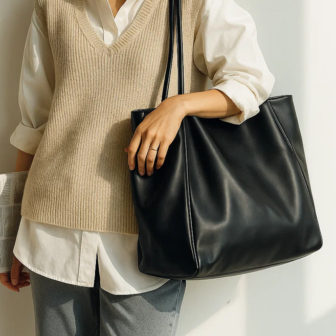 데일로엔 여성 토트백 빅사이즈 보부상 가방 숄더백 데일리 가방