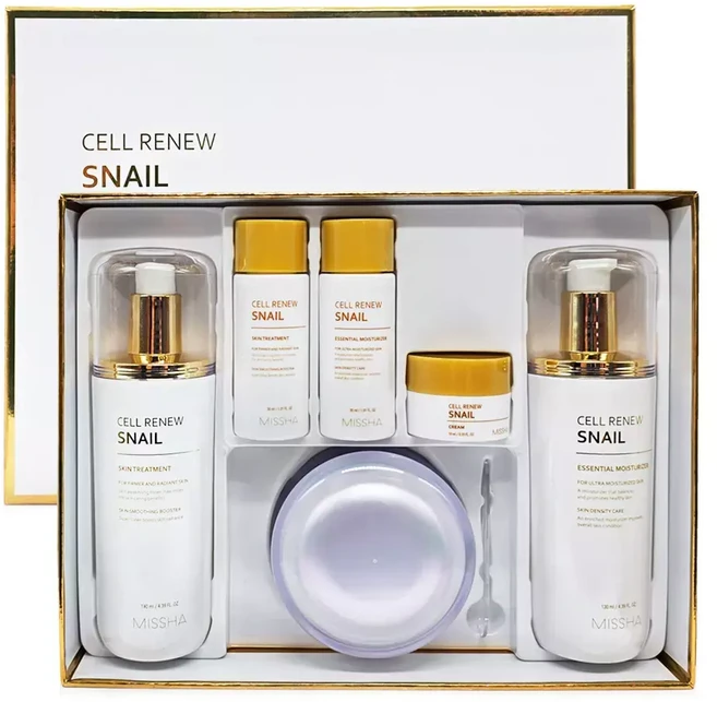 미샤 셀리뉴 스네일 스킨케어 3종세트, 1