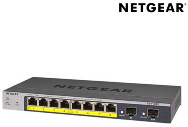 NETGEAR MS510TXPP 8포트 멀티기가스위칭허브 1SFP+ 180W, 1개