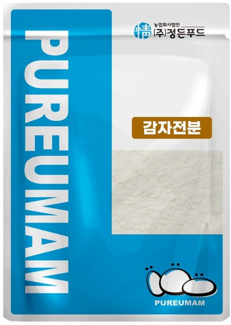 100% 국산 생감자로 만든 감자전분, 1개, 1kg