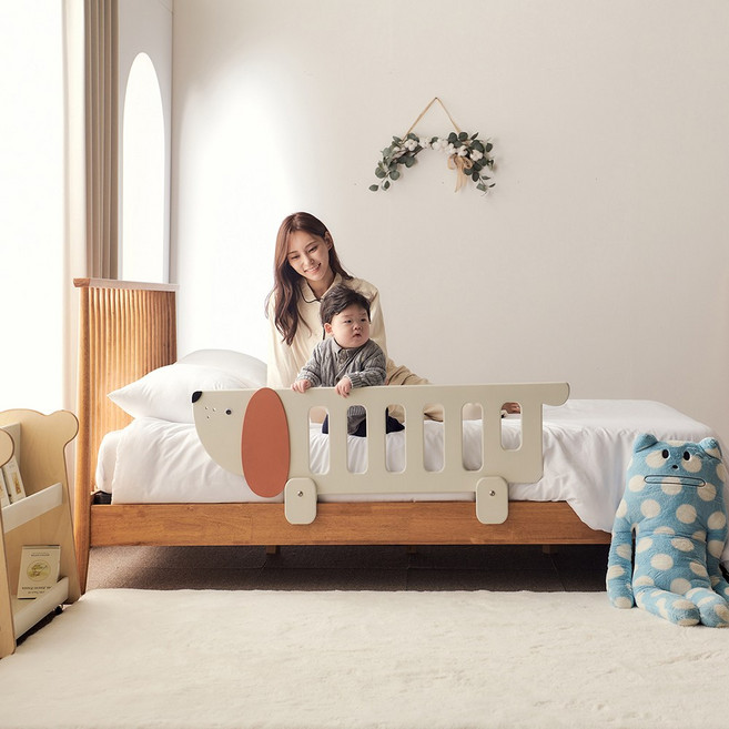 아기침대가드 puppy 안전가드w, 화이트