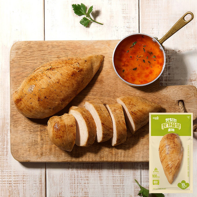 [아임닭] NEW 맛있는 닭가슴살 훈제, 100g, 10개