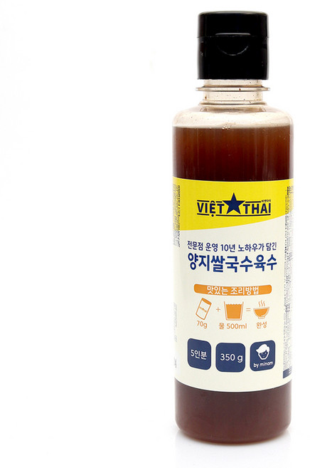 비엣타이 베트남 쌀국수 소스 양지소스 5인분 350g 1개