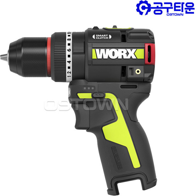 웍스 WU135T.9 충전 함마 드라이버드릴 12V 본체 3모드 속도조절 컴팩트형 BL, 1