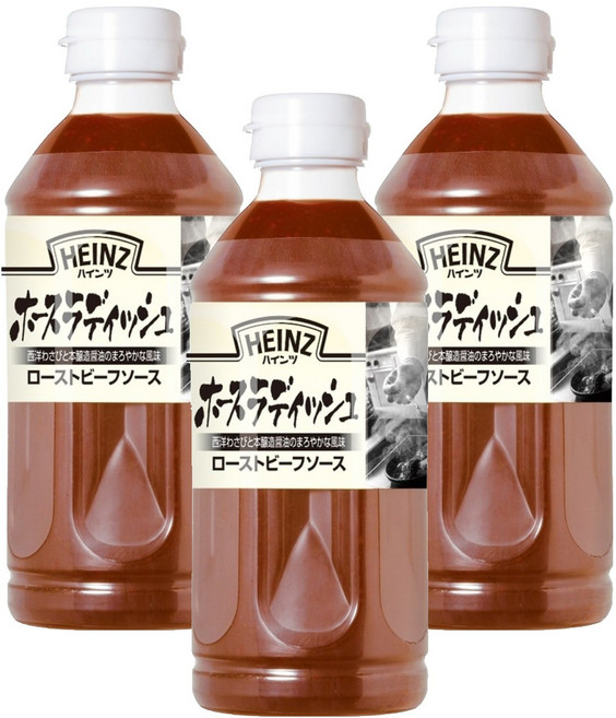 하인즈 홀스래디쉬 로스트 비프 소스, 3개, 585g