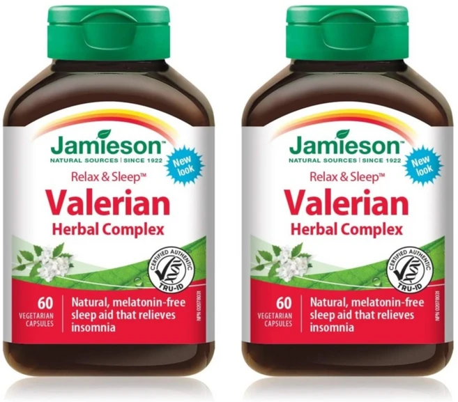Jamieson Herbal Complex 멜라토닌 프리 60정 x2팩 - 쿠팡