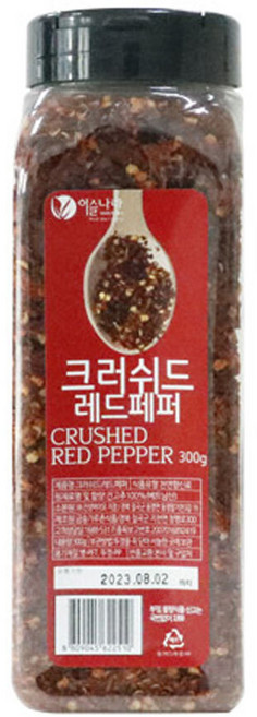 이슬나라 크러쉬드레드페퍼 300g, 1개