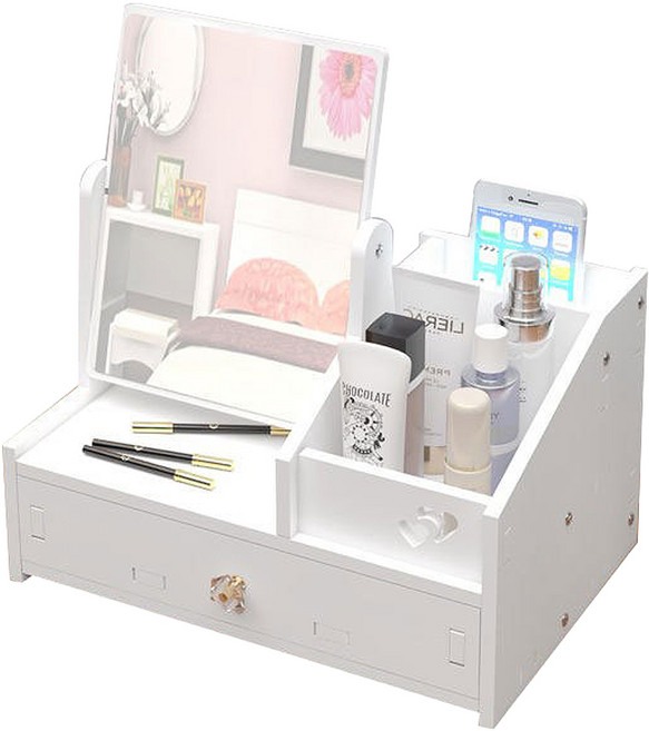 아리코 DIY 베이직 심플 메이크업 보관함 스퀘어