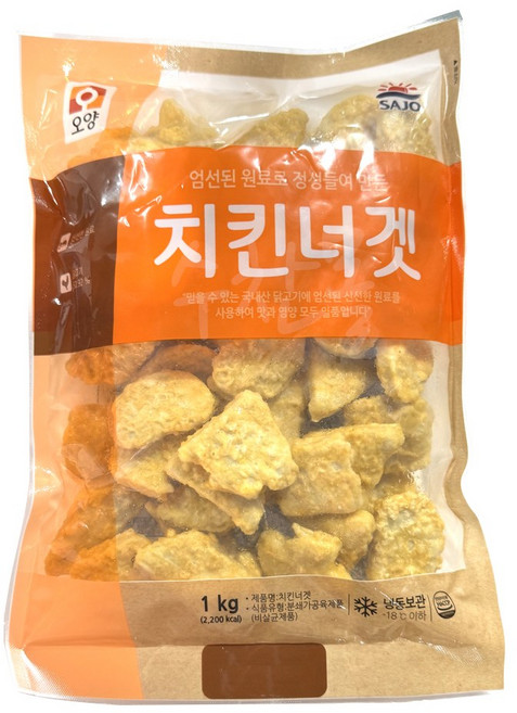 사조오양 치킨너겟 1kg, 1개
