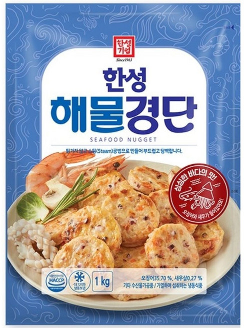 한성 해물경단, 1kg, 6개