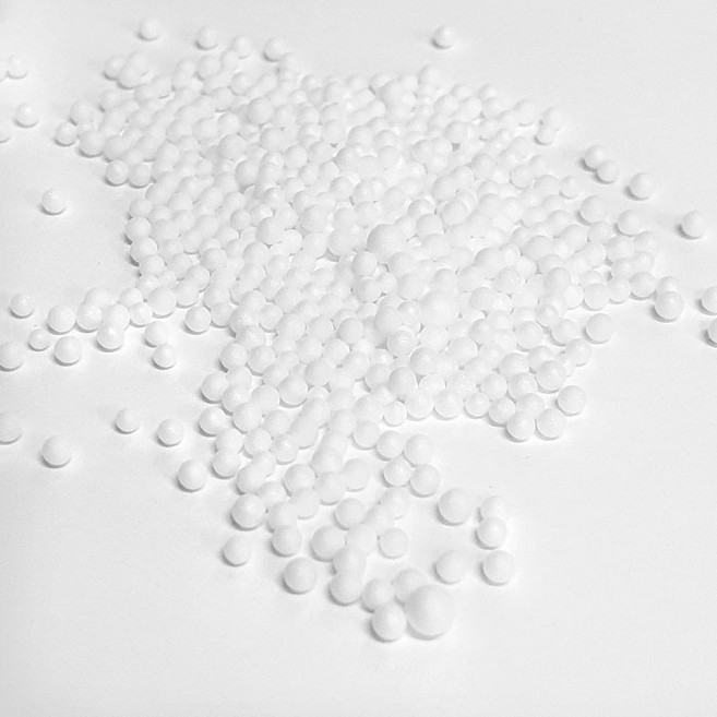 발포입자 스티로폼공 백색 약1~2mm 1팩, 3개