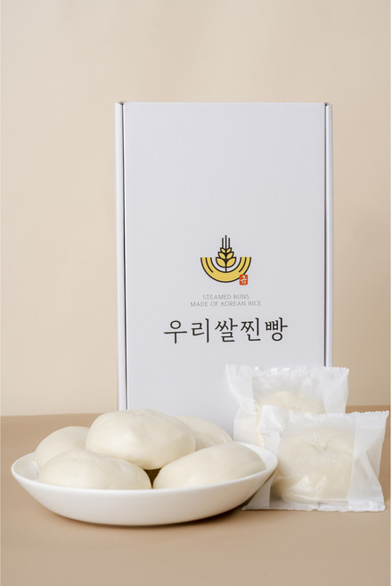 우리쌀찐빵(1박스 10입) 쌀쌀팥팥, 20개, 쌀찐빵1박스 쑥찐빵 1박스