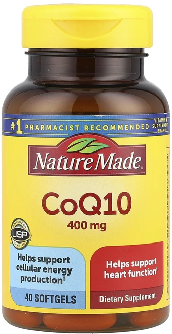 새해 첫좋은선물 Nature Made CoQ10 400mg 소프트젤 40정 제대로 할인합니다, NatureMadeCoQ10400mg소프트젤40정, 1 - 쿠팡